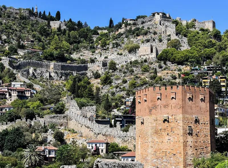 Alanya Kalesi ve Kızıl Kule