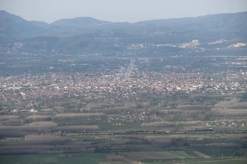 Toptepe ve Düzce Ovası Manzarası