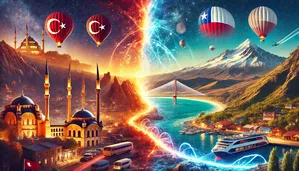 Türkiye'den Şili'ye Vizesiz Seyahat: Güney Amerika'nın Uçsuz Bucaksız Güzellikleri