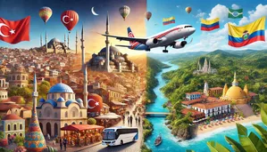 Türkiye’den Kolombiya’ya Vizesiz Seyahat: Güney Amerika’nın Renkli Dünyası