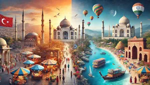 Türkiye'den Hindistan'a Seyahat: Güney Asya'nın Renkli Ülkesi