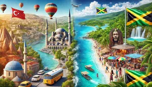 Türkiye’den Jamaika’ya Vizesiz Seyahat: Karayipler’in Renkli Ruhu