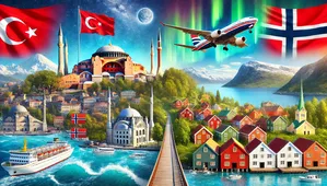 Türkiye'den Norveç'e Seyahat: Kuzeyin Büyülü Ülkesi