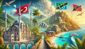 Türkiye'den Saint Kitts ve Nevis'e Vizesiz Seyahat: Karayipler'in Parlayan İki Adası
