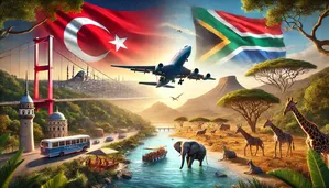 Türkiye'den Güney Afrika'ya Vizesiz Seyahat: Afrika'nın Doğa ve Macera Cenneti