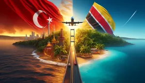 Türkiye'den Trinidad ve Tobago'ya Vizesiz Seyahat: Karayipler'in Egzotik Cennet Adaları